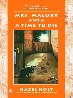 cover image of Mrs. Malory and a Time to Die